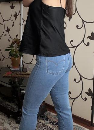 Джинсы levis 724 синие 26-30