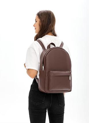 Женский рюкзак sambag brix scholar шоколадный