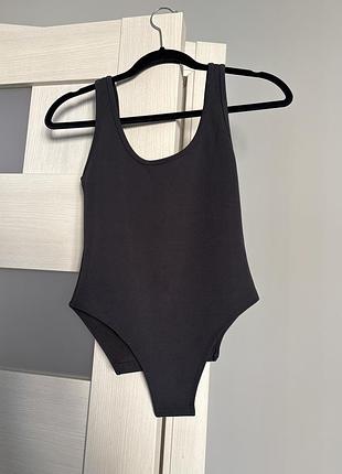 Майка в стилі боді сіра s german apparel