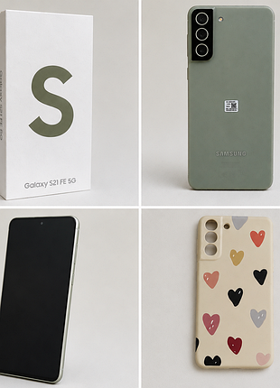 Samsung galaxy s21 fe 5g, 128 гб смартфон
