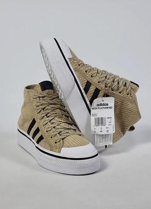 Круті базові кеди adidas nizza /німеччина/, легкі мʼякі та комфортні!