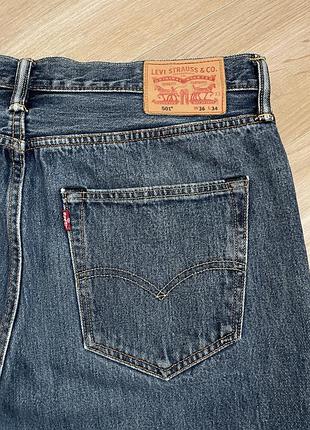 Джинси чоловічі класичні levi’s 501 розмір w36 l34