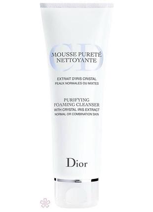 Очищувальну пінку/мус для вмивання dior la mousse