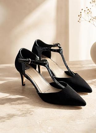 Туфлі чорні the collection debenhams, 39 розмір