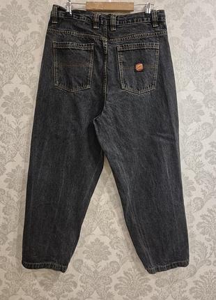 Широкі джинси santa cruz big pants baggy jeans оверсайз 34/l