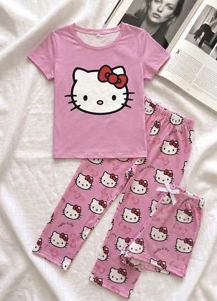 Піжама підліткова hello kitty