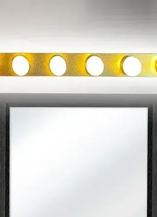 Подвесная лампа на зеркало (6 лампочек) на присосках usb hollywood led mirror jx-537a