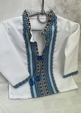Вишиванка на хлопчика і жилетка