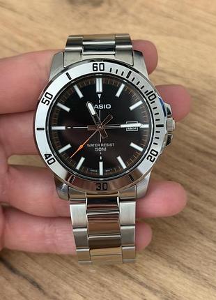 Чоловічий годинник casio timeless collection mtp-vd01d-1e2