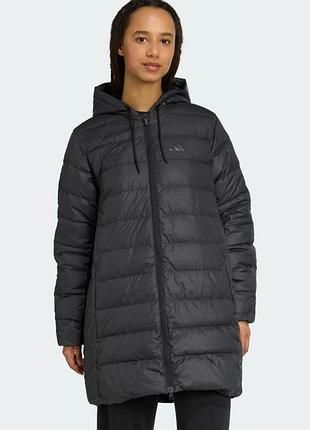 Жіноча пухова парка adidas essentials climawarm 3-stripes