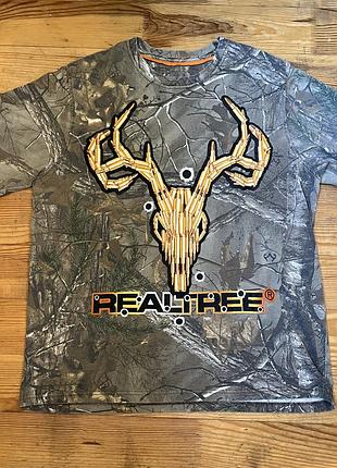 Мисливська футболка real tree камуфляж