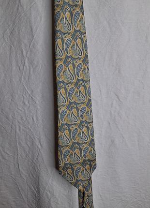Шовкова краватка tie rack (the windsor collection) | made in italy | пейслі
