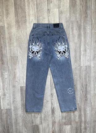 Жіночі джинси від ed hardy flaming skull