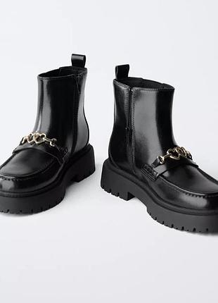 Черевики  39  розмір 25 см zara