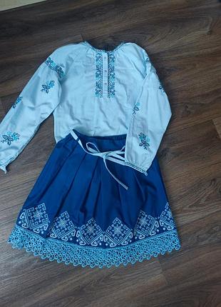 Вышиванка,блузка, юбка