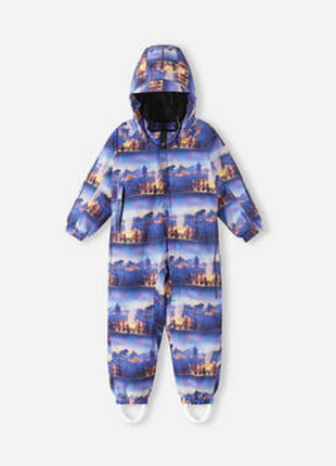 Reima детский зимний комбинезон moomin lyster twilight blue