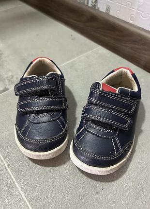 Шкіряні кросівки clarks 20.5
