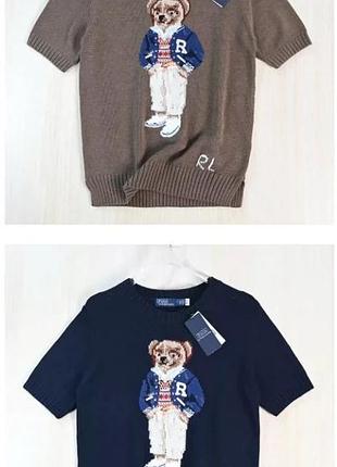 Футболка вʼязана polo ralph lauren