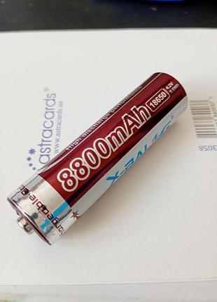 Акумулятор 18650, x-balog, 8800mah