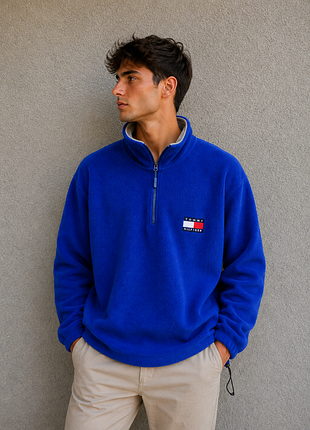 Флиска tommy hilfiger vintage худи свитшот томми хилфигер