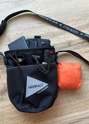 Сумка gramicci and wander chalk pouch - чорна