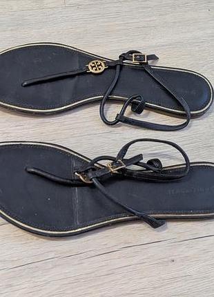 Кожаные босоножки tory burch 42