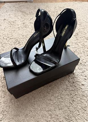 Босоніжки ysl лакові