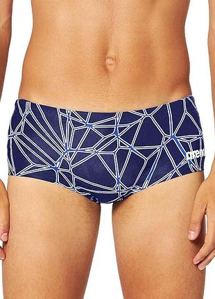 Синие мужские профессиональные плавки шорты arena carbonics pro low waist short