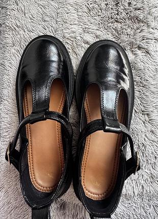 Лаковані туфлі zara 4