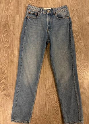 Джинси slim з високою посадкою