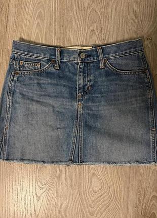 Джинсовая юбка gap