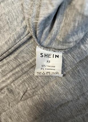 Штани жіночі shein сірі розмір xs матеріал viscose 2