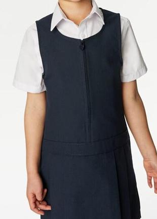 Шкільний сарафан m&s 6-7р.