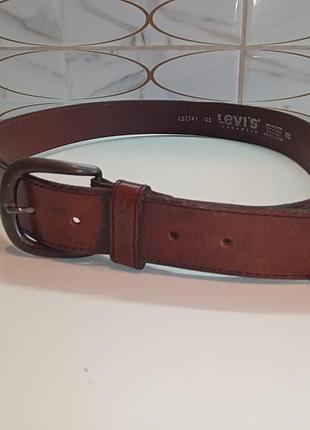 Ремень levi's vintage brown