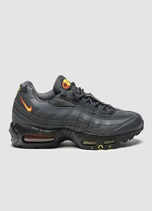 Кроссовки мужские nike air max 95 anthracite safety orange