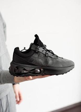 Чоловічі кросівки nike air max 2021 triple black noir / smb+ 🔗
