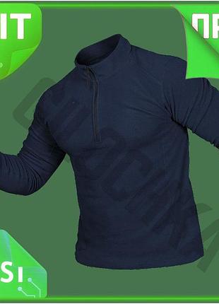 Ve флісова кофта camotec синя new version m для активного відпочинку утеплюючий шар тепла та комфорту n6w_ver