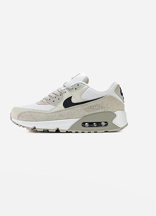 Женские кроссовки nike air max 90 light bone / smb+ 🔗