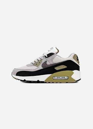 Жіночі кросівки nike air max 90 neutral olive / smb+ 🔗