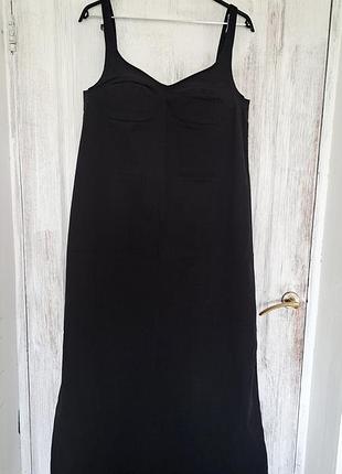 Katsurina платье нейлоновое длинная черная (m/38-l/40)