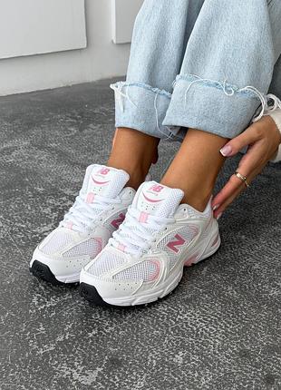 Кросівки new balance 530 white pink