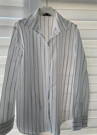 Сорочка жіноча, бренда massimo dutti, розмір л, краще сяде на м, коттон
