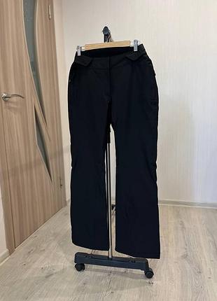 Штани жіночі лижні зимові schoffel, розмір m-l (12), чорні