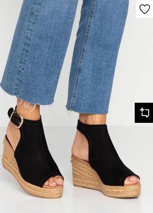 !!!!акция!! розродаж!!!босоножки на танкетке, платформе river island (новые).