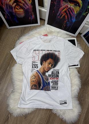 Футболка mitchell & ness nba slam magazine allen iverson оригінал