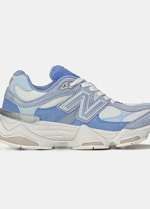 Женские кроссовки new balance 9060 blue white/smb+ 🔗