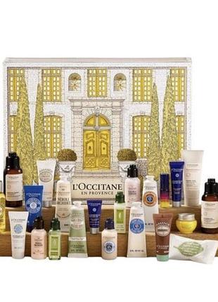 Адвент календар доглядова косметика від l’occitane