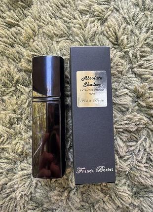 Franck bocklet absolute shadow парфуми духи