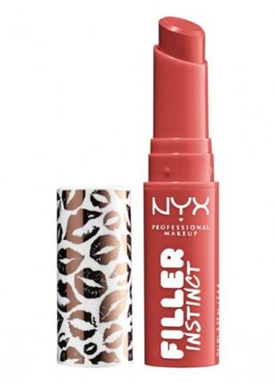 Помаду-бальзам для губ nyx professional makeup filler instinct plumping lip color відтінок 01 besos