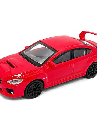 Колекційна автомодель subaru wrx sti 2017 18-30010b-4 масштаб 1:43